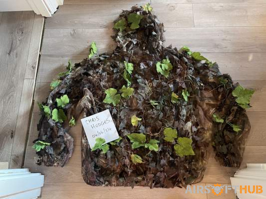 Ghillie top - Used airsoft equipment