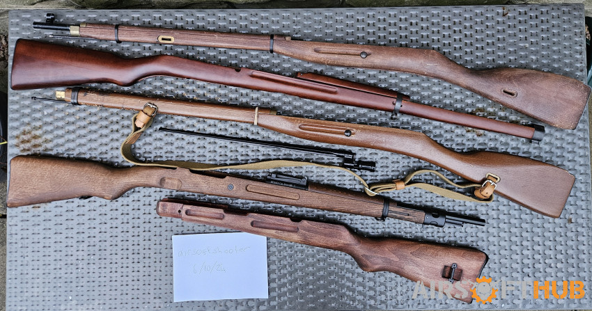 Wood Stocks! Zeta labs/PPS/S&T - Used airsoft equipment