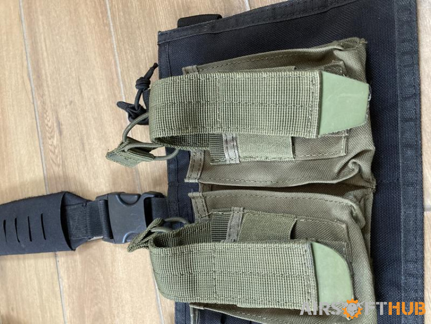 Condor LCS Chest Rig + Pouches - Used airsoft equipment