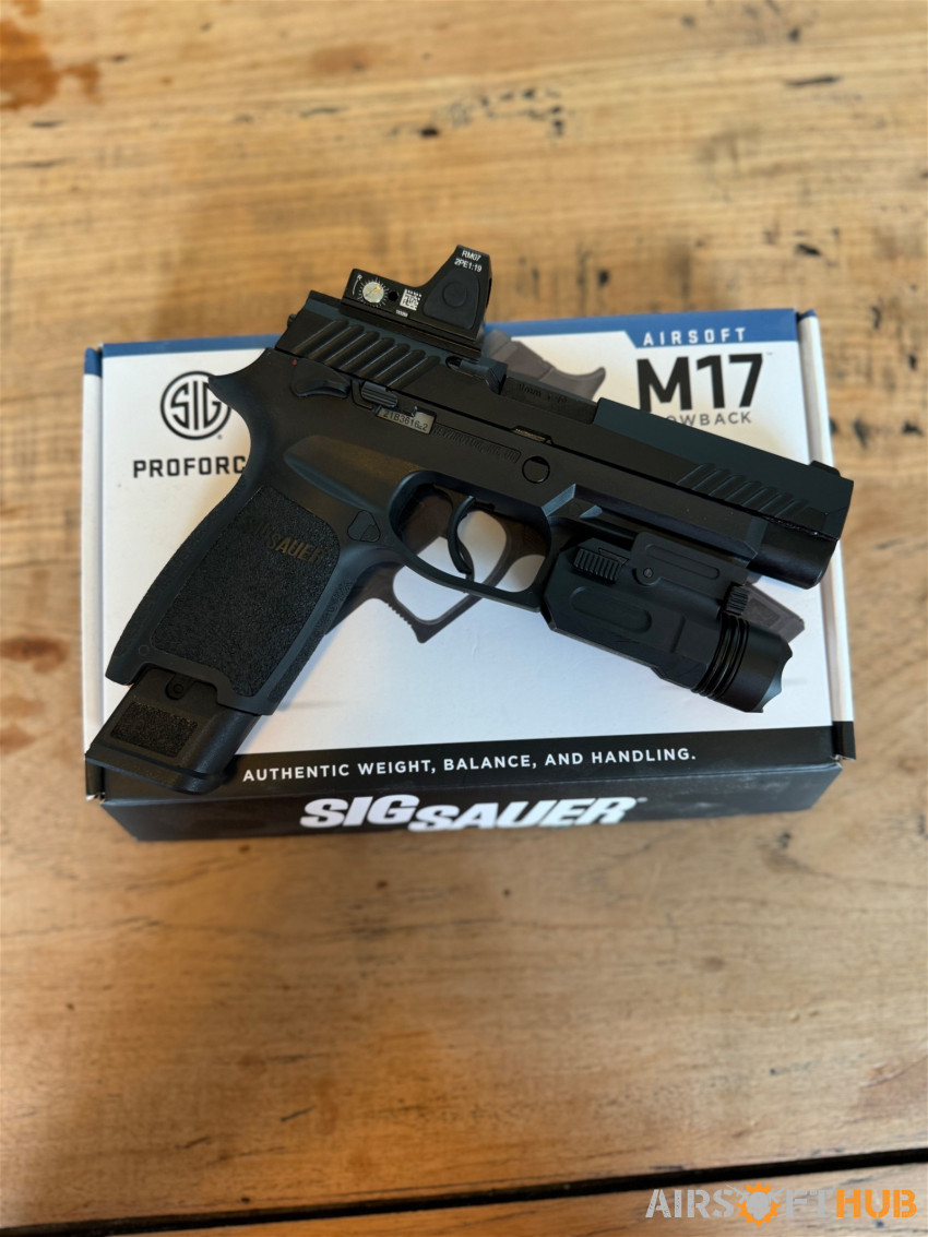 VFC Proforce Sig Sauer P320 - Used airsoft equipment