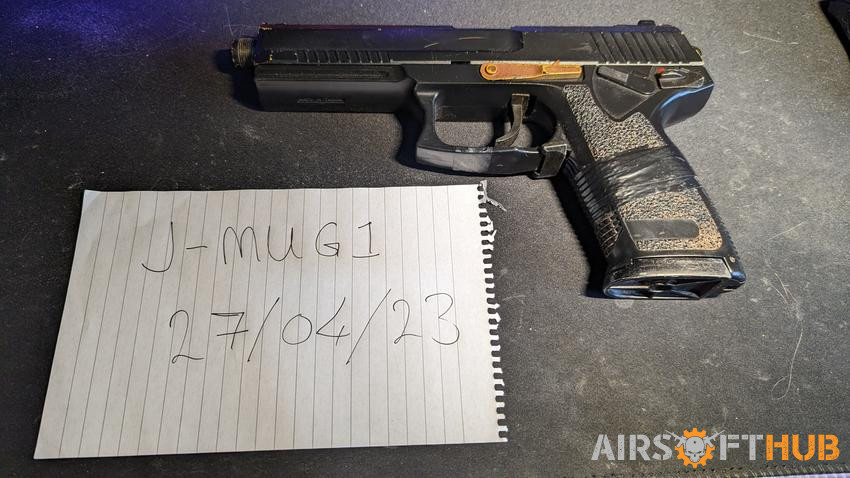 ASG MK23 Socom Airsoft Pistol - Used airsoft equipment