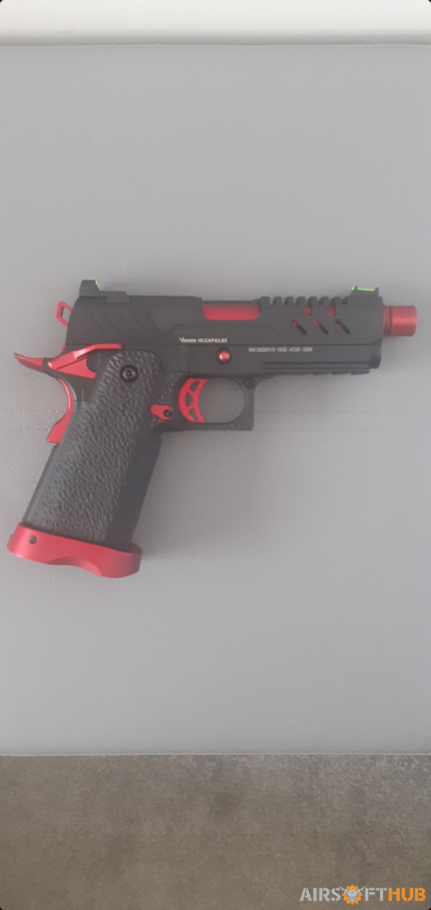 Vorsk 3.8 Pro Red Hi-Capa GBB - Used airsoft equipment