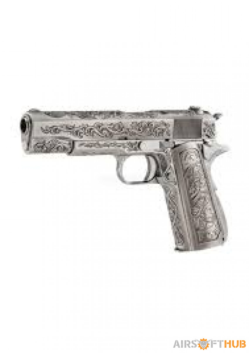 We 1911 engraved druglord - Used airsoft equipment