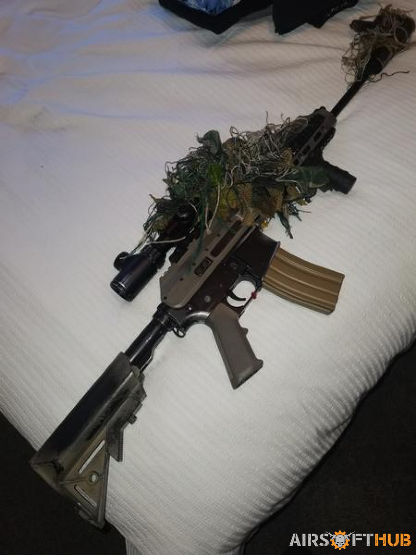 Ak-m4 dmr - Used airsoft equipment