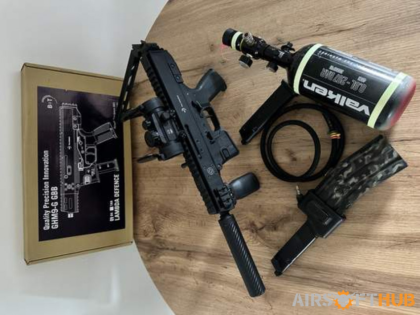 Lambda Defence B&T GHM9 GBB - Used airsoft equipment