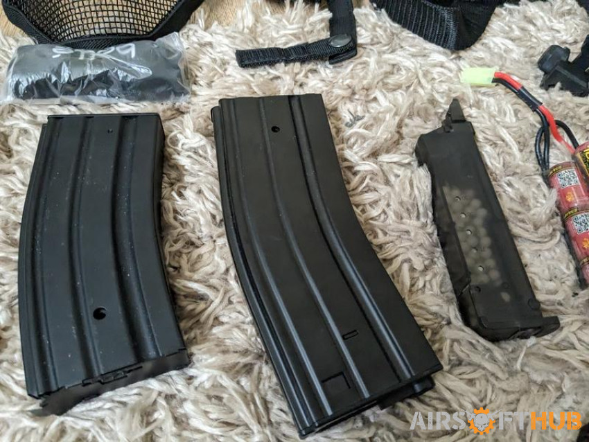 Rifle and Pistol Bundle - Used airsoft equipment