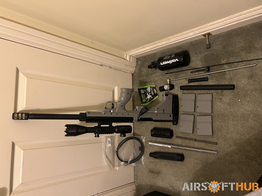 HPA Silverback SRS-A1 - Used airsoft equipment