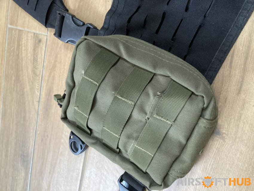 Condor LCS Chest Rig + Pouches - Used airsoft equipment