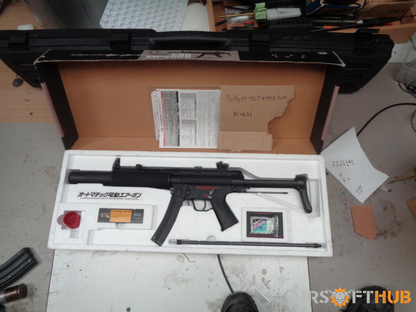 Tokyo Marui mp5 SD6 aeg - Used airsoft equipment