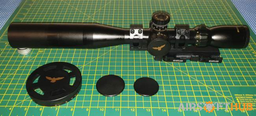 Falcon Merlin IR 4-14x56 Scope - Used airsoft equipment