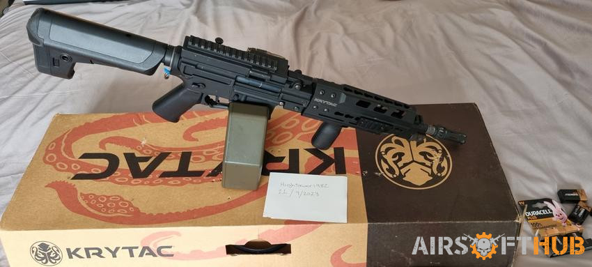 Krytac lmg mk2 - Used airsoft equipment