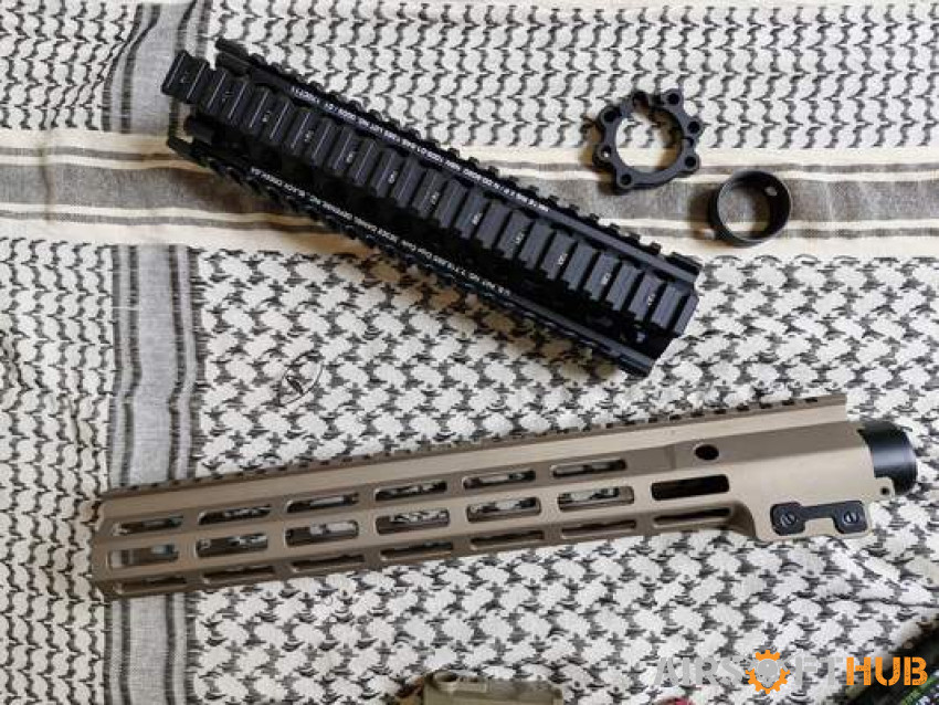 Various Rail Systems - Used airsoft equipment