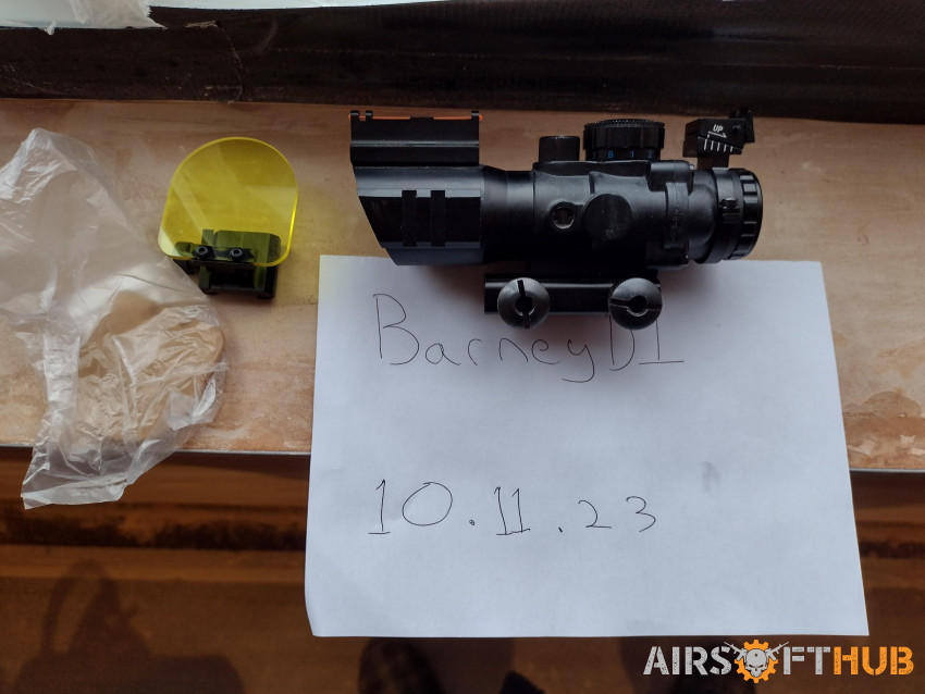 Theta Optics Rhino Acog Sight - Used airsoft equipment