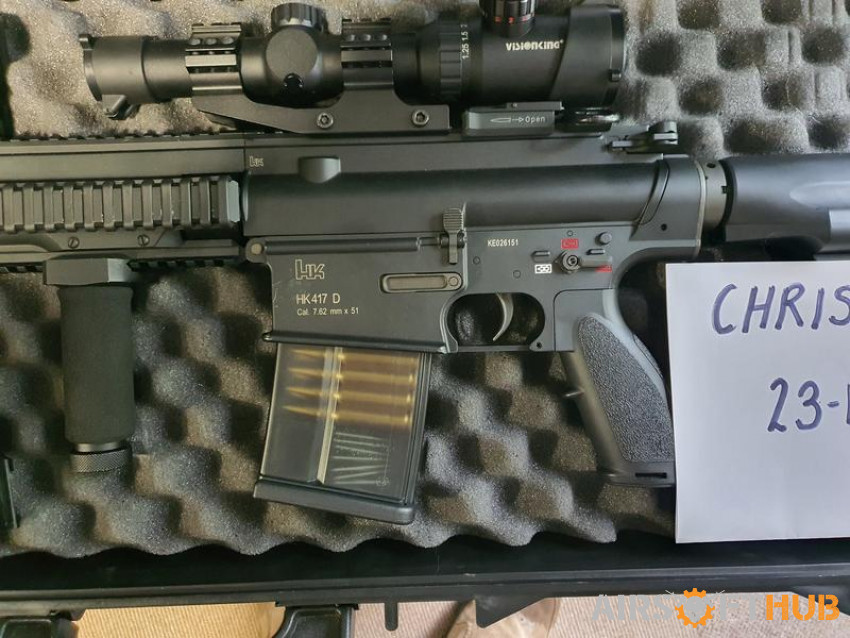 Umarex H&K VFC 417d AEG - DMR - Used airsoft equipment