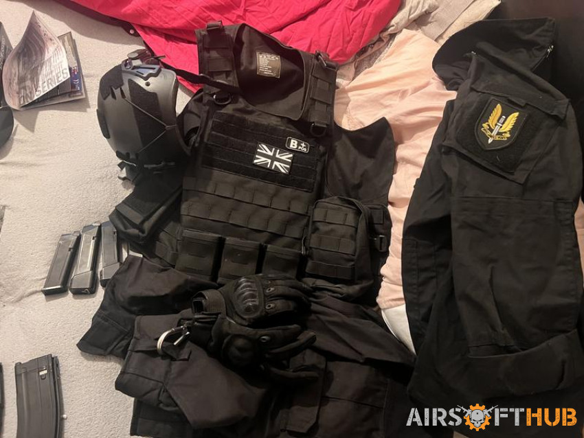 All my old gear used 1-4 times - Used airsoft equipment