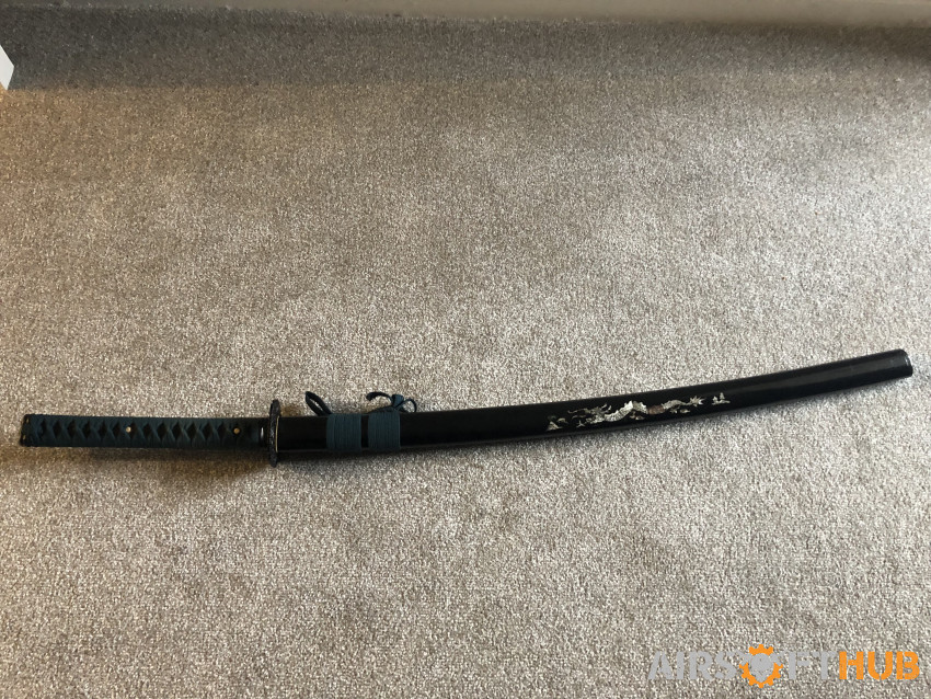 Hand made Japanese katana - Used airsoft equipment