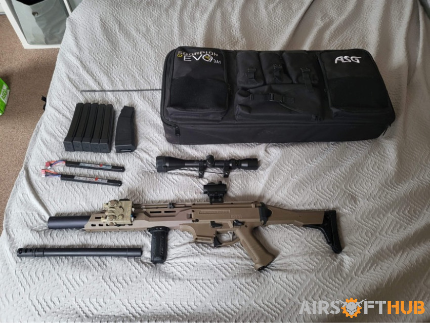 Scorpion Evo DMR upgraded - Used airsoft equipment