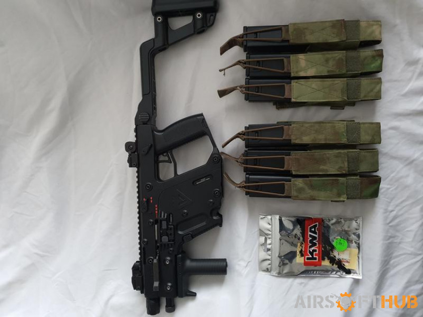 KWA Kriss Vector GBB - Used airsoft equipment