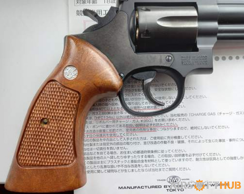 SMITH AND WESSON M19. - Used airsoft equipment