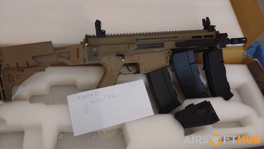 ASG CZ Bren 805 a2 + Titan - Used airsoft equipment