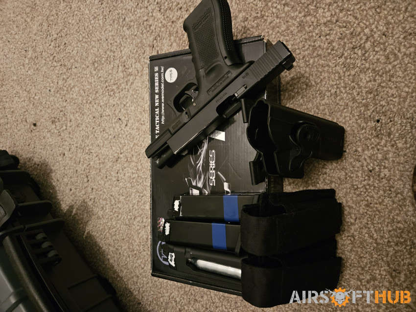 WE G17 Gen 4 Upgraded - Used airsoft equipment