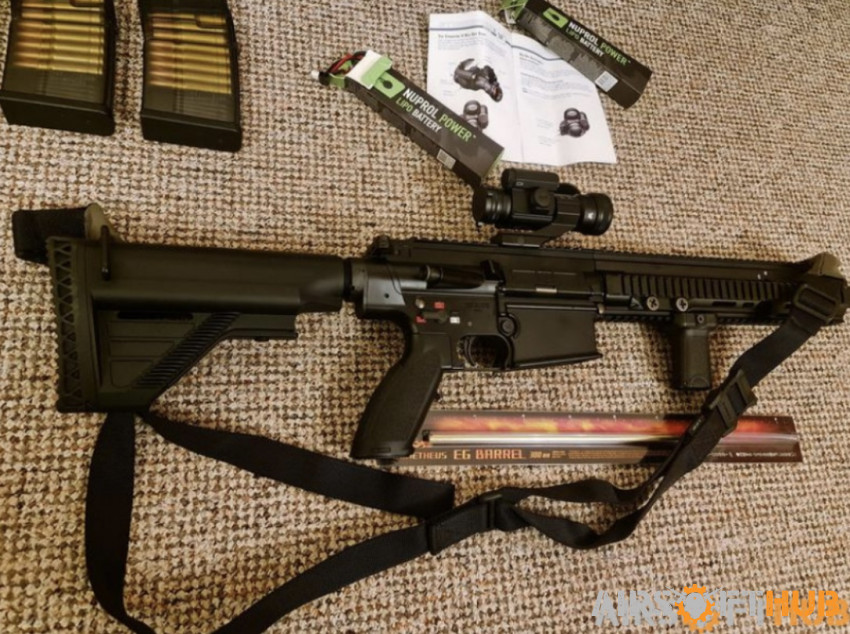 Tokyo Marui HK417 - Used airsoft equipment