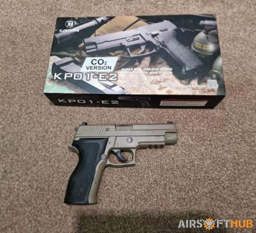 KJW Sig Sauer P226 - Used airsoft equipment