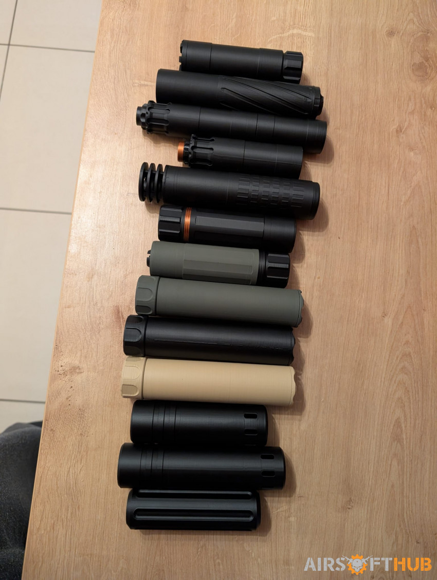 Silencer replicas, new Sandman - Used airsoft equipment