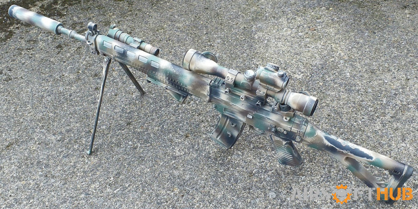 JG SG550 Custom painted. - Used airsoft equipment