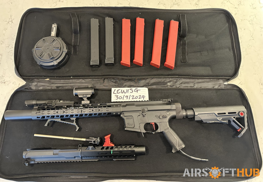 ARP9 HPA with loads of extras - Used airsoft equipment