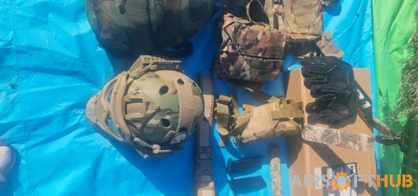 Job lot full set up - Used airsoft equipment