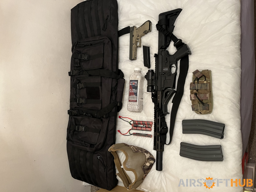 Bundle - Used airsoft equipment