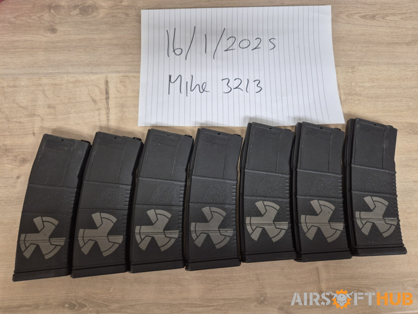 90 rnd self ejecting magazines - Used airsoft equipment