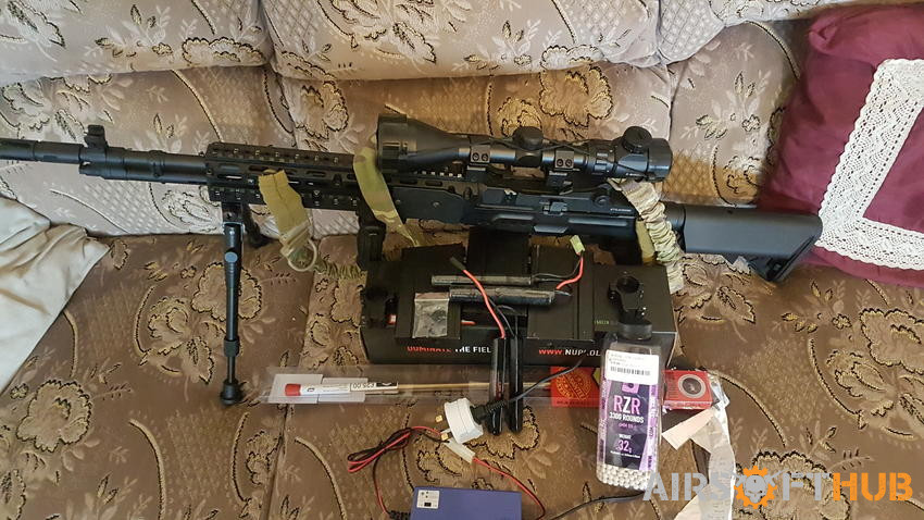 M14 dmr upgraded - Used airsoft equipment