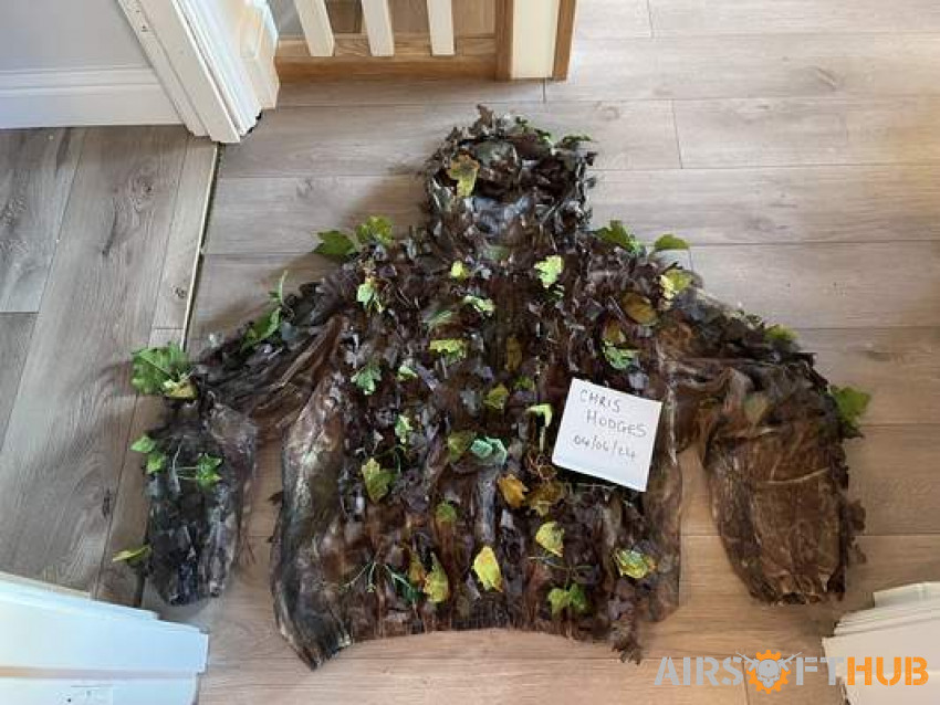 Ghillie top - Used airsoft equipment