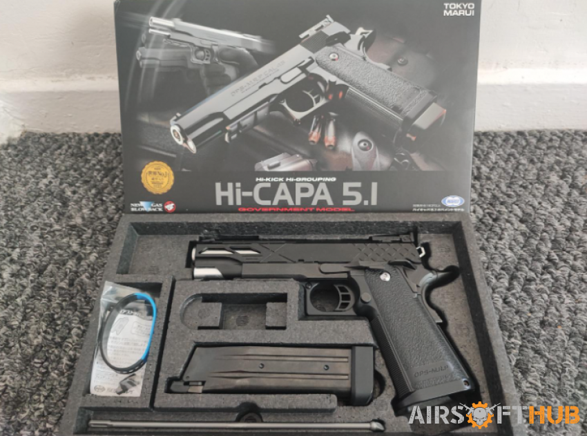 Tokyo marui Hi capa 5.1 Metal - Used airsoft equipment