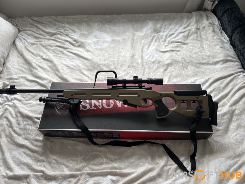 SV98 Snow wolf sniper rifle - Used airsoft equipment