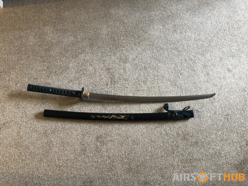 Hand made Japanese katana - Used airsoft equipment