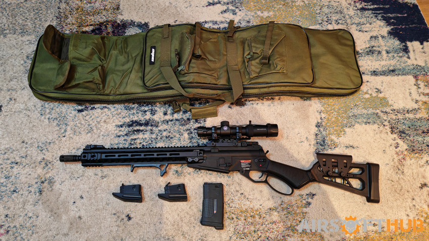 Brand new Levar 15 package. - Used airsoft equipment