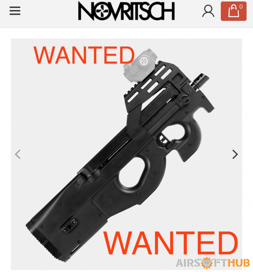 WANTED NOVRITSCH SSR90 - Used airsoft equipment