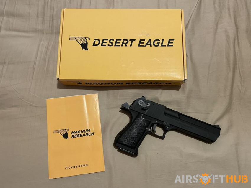 Cybergun metal desert eagle - Used airsoft equipment