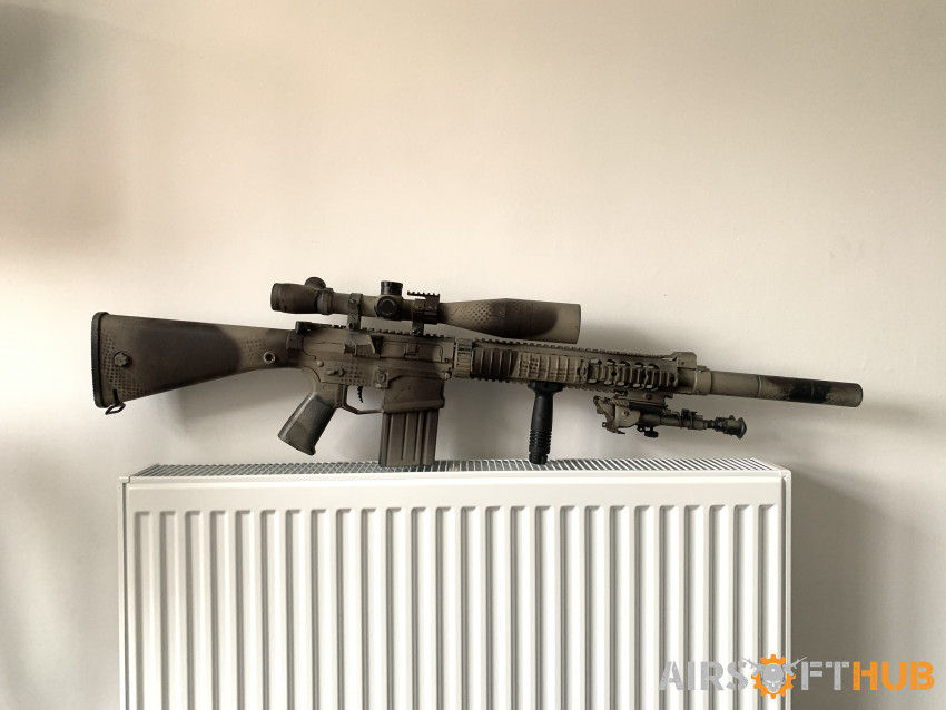 Cyma SR25 Platinum DMR - Used airsoft equipment