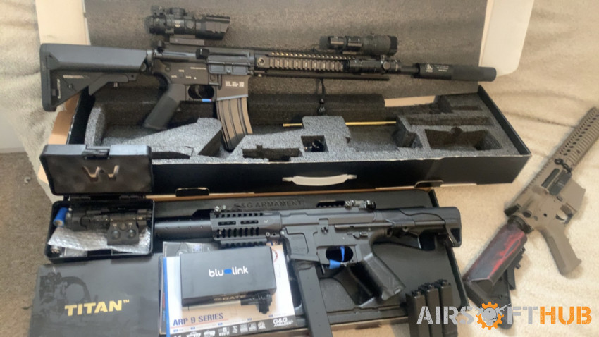 Airsoft bundle - Used airsoft equipment