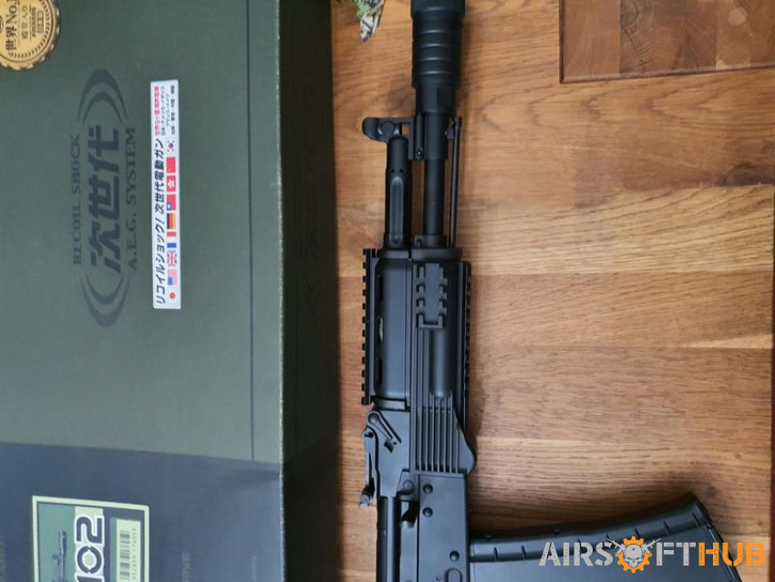 Tokyo Marui AK102 Recoil NGRS - Used airsoft equipment