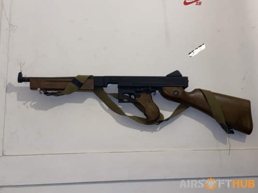 WE GBB M1A1 Thompson - Used airsoft equipment