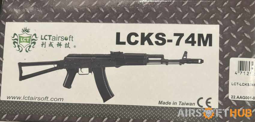 LCT AK74m (lcks-74m) - Used airsoft equipment