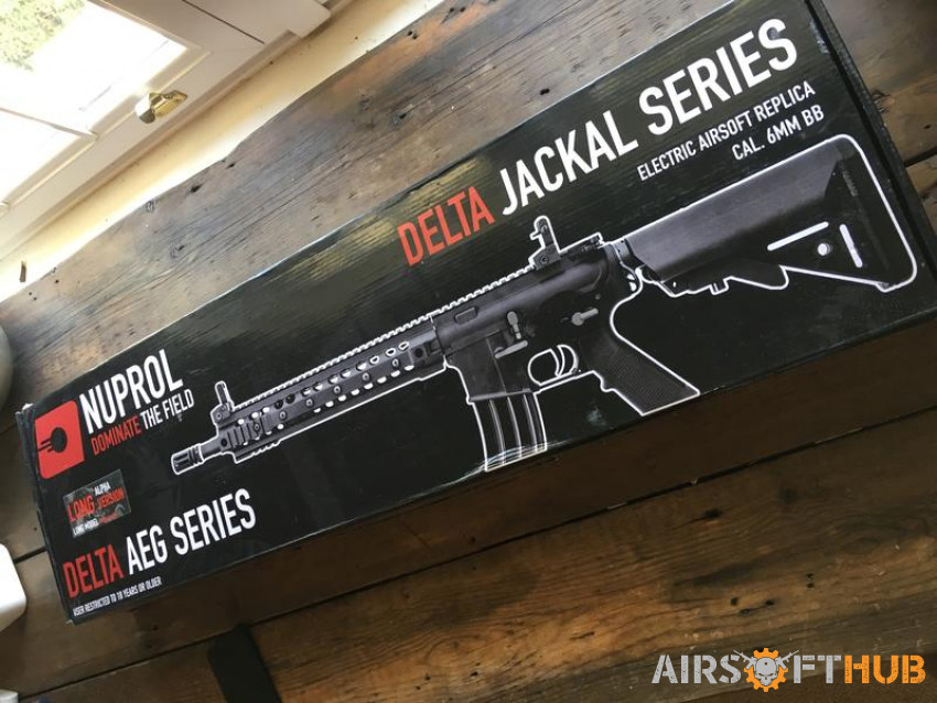 Nuprol Delta Jackal Alpha M4 - Used airsoft equipment