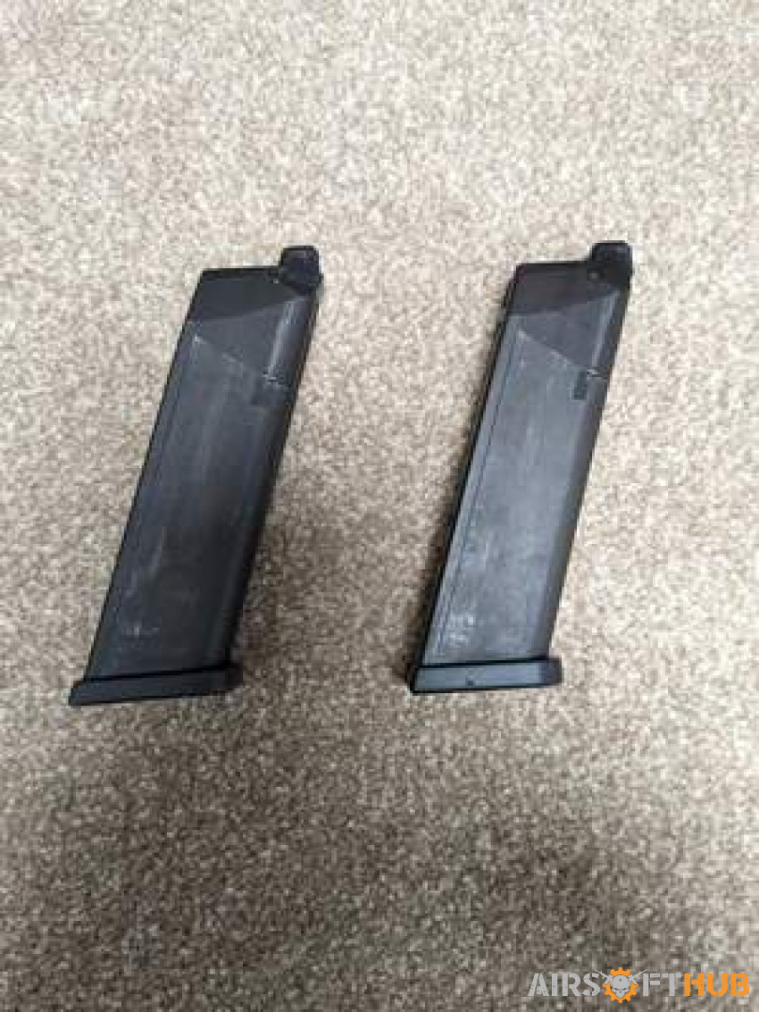 Tokyo Marui g17 18 22 gbb mags - Used airsoft equipment