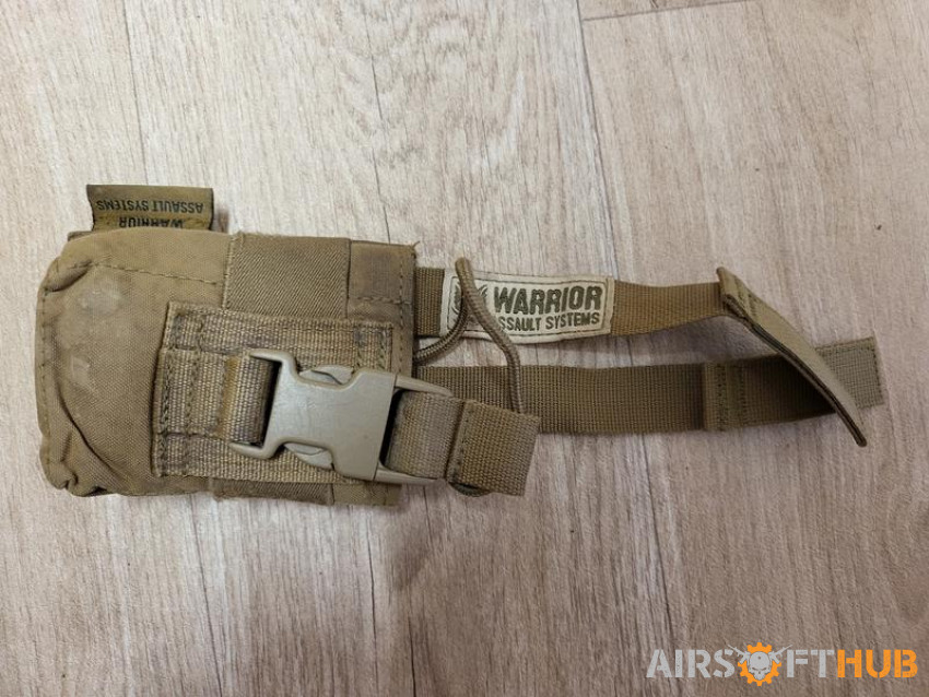 Warrior plate carrier + Belt - Used airsoft equipment