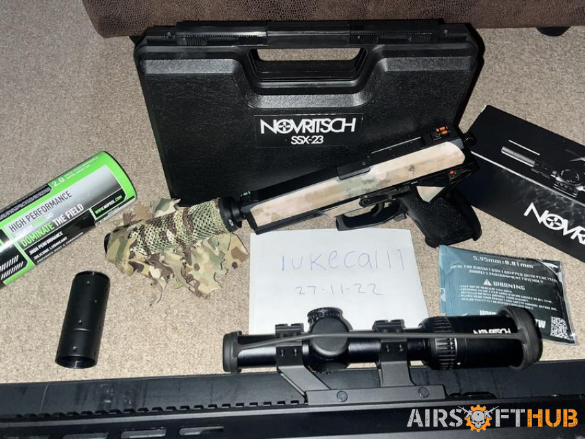 Novritsch ssx303+ssx23 - Used airsoft equipment